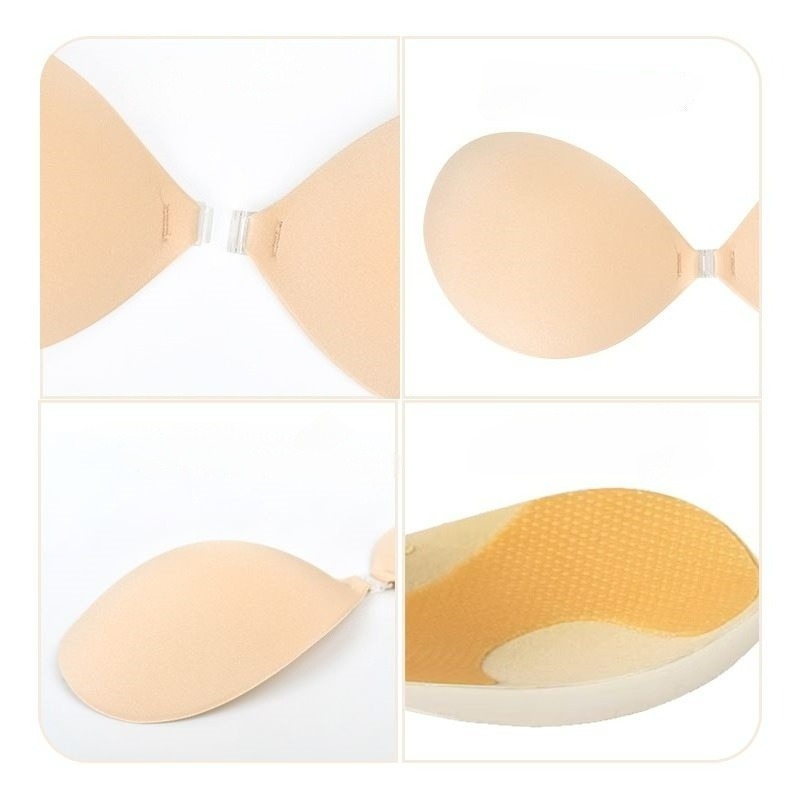 Sutiã Adesivo Push Up com Almo - Push Up Bra Silicone avaliação e preço