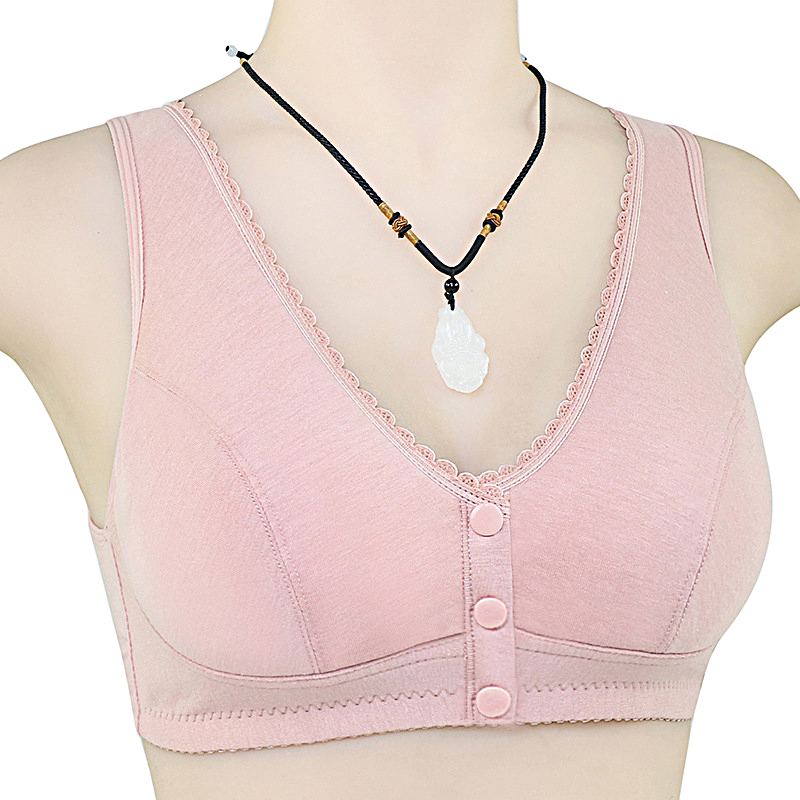 Sutiãs de algodão com fecho fr - Wirefree Bra Comfort avaliação e preço